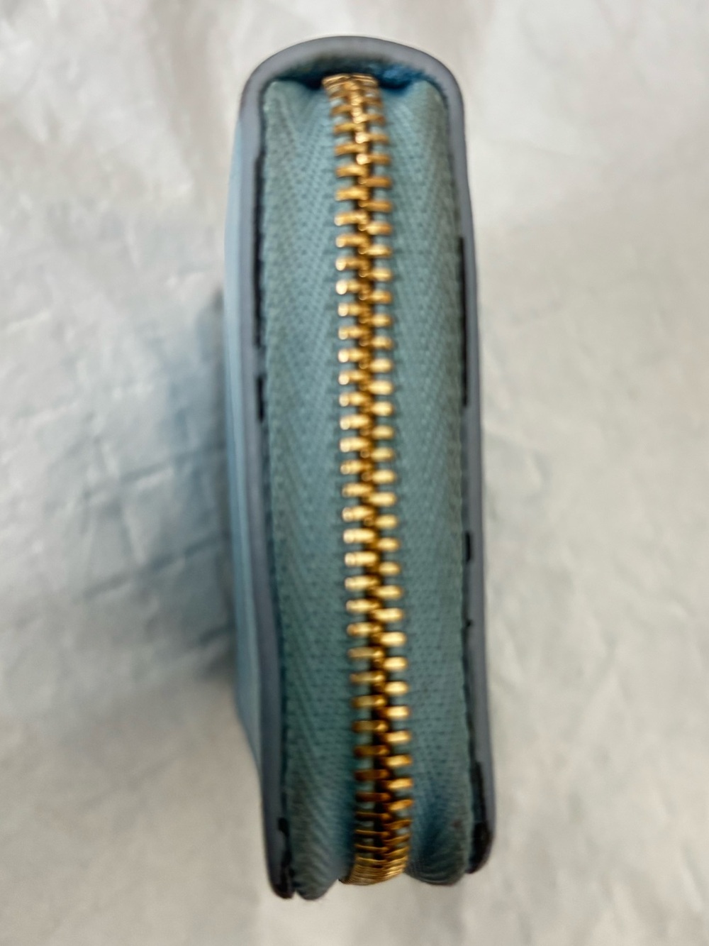 MANSUR GAVRIEL LT BLUE SMALL WALLET - Picture 6 of 11